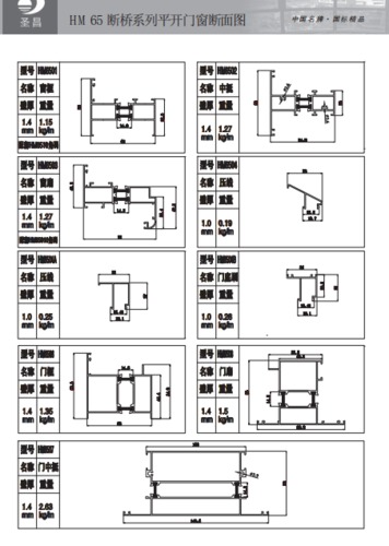 HM65隔熱斷橋鋁合金